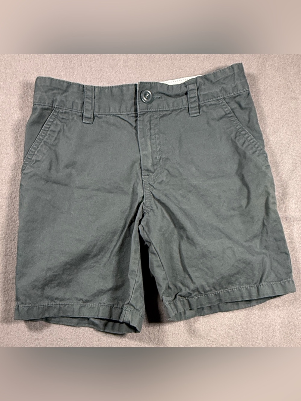 Cat & Jack Gray Boys' Classic Cotton Shorts